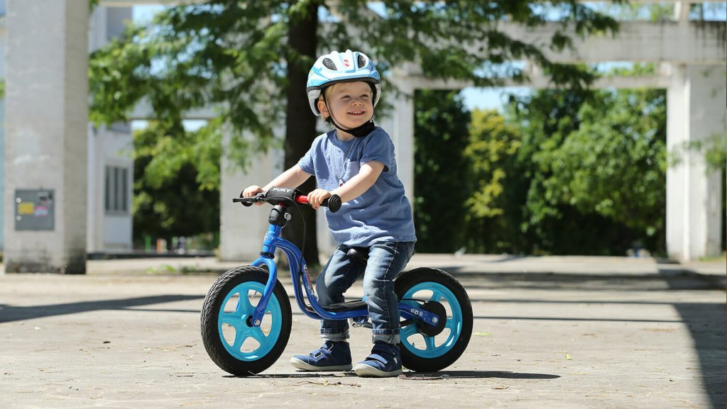 rowerek biegowy Puky dziecięcy model LR 1L niebieski