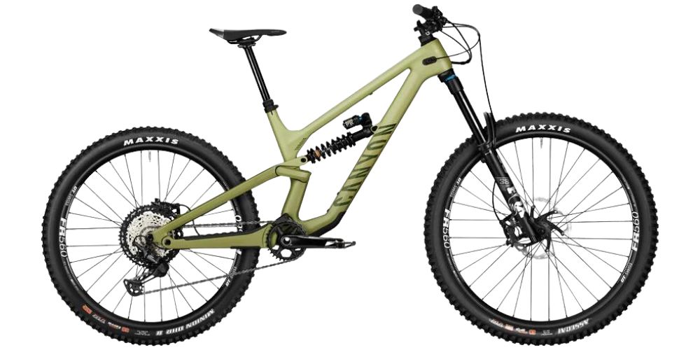 Rower enduro Canyon Torque Mullet w kolorze zielonym